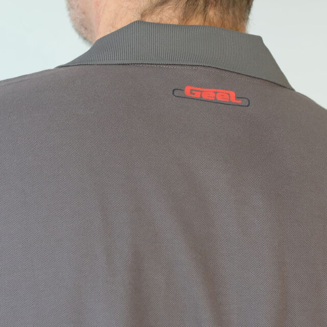 Geel Textildesign Detail